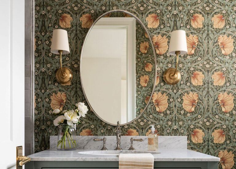 Bold Floral Wallpaper Is Back BIG TIME... But With A Very "2020" Makeover