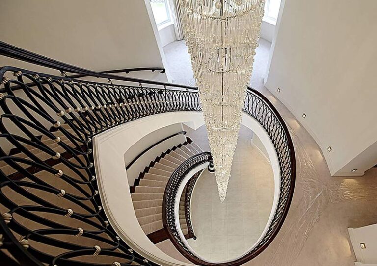 Stunning Staircases - Rocco Borghese Luxury Chandeliers