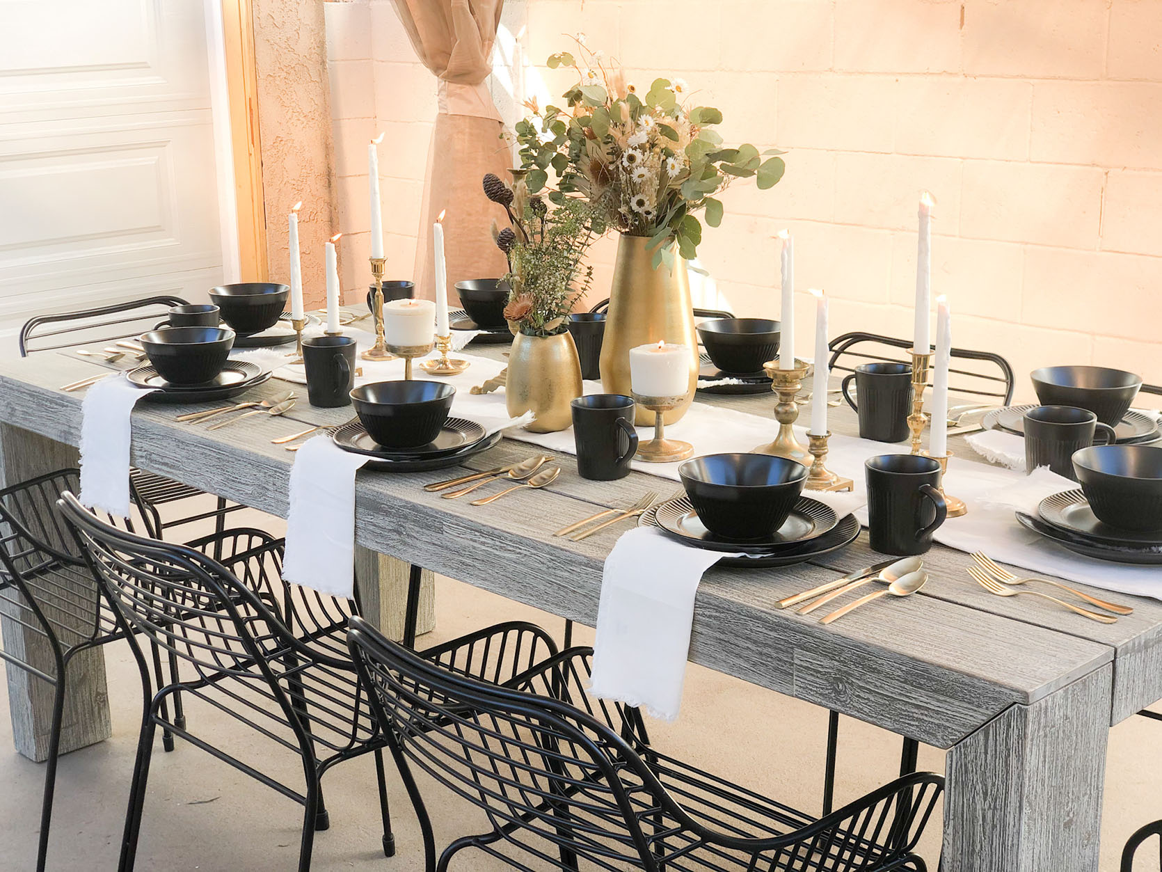 Ajai Gave Her Parent'S Patio A Major Facelift Just In Time For Thanksgiving (And Her Due Date)