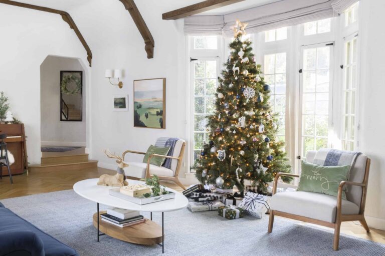 Our Favorite Artificial Christmas Trees & Garland, Ornaments, Tree Skirts & Toppers