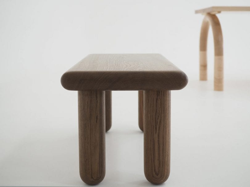 Forge Creative Makes Typography-Inspired Wooden Tables