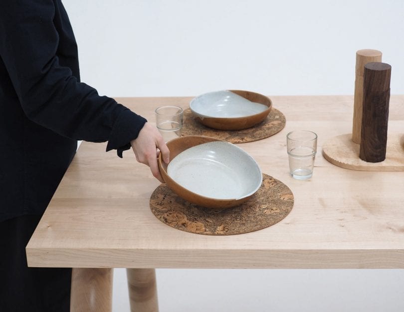 Forge Creative Makes Typography-Inspired Wooden Tables