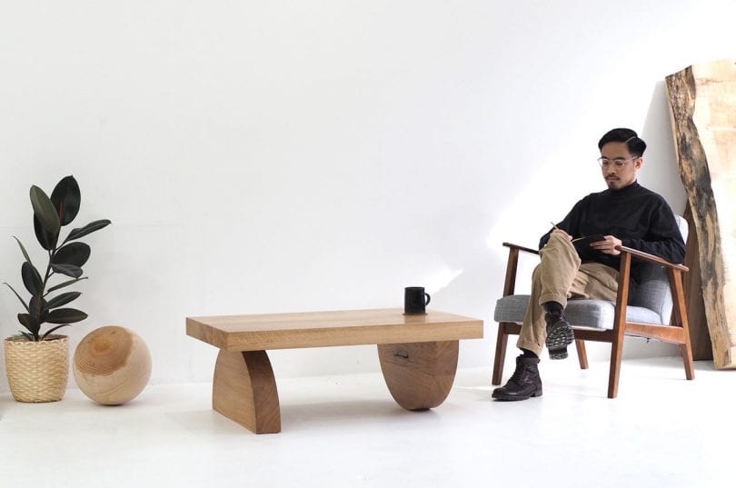 Forge Creative Makes Typography-Inspired Wooden Tables