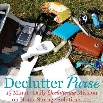 How To Declutter Your Purse